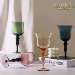 Set 2 Ly Oceania Alantian 320Ml Vino Rosso Glasses-LY THỦY TINH-CẬU HAI HOME DECOR