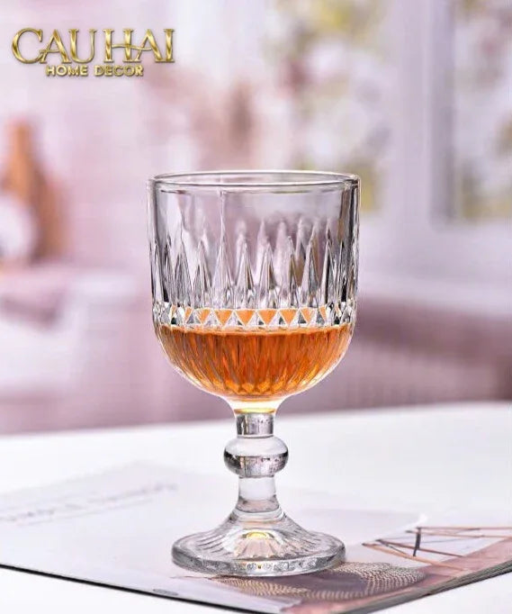 Set 2 Ly Oceania Alantian 320Ml Vino Rosso Glasses-LY THỦY TINH-CẬU HAI HOME DECOR