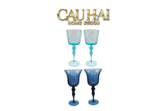 Set 2 Ly Oceania Alantian 320Ml Vino Rosso Glasses-LY THỦY TINH-CẬU HAI HOME DECOR
