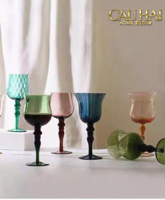 Set 2 Ly Oceania Alantian 320Ml Vino Rosso Glasses-CẬU HAI HOME DECOR