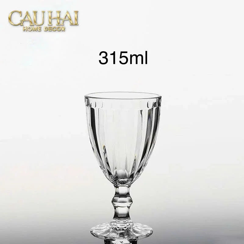 Set 2 Ly Thuỷ Tinh Timeless Goblet Four Elemental Divine Cristalleries Glasses 315ml-LY THỦY TINH-CẬU HAI HOME DECOR