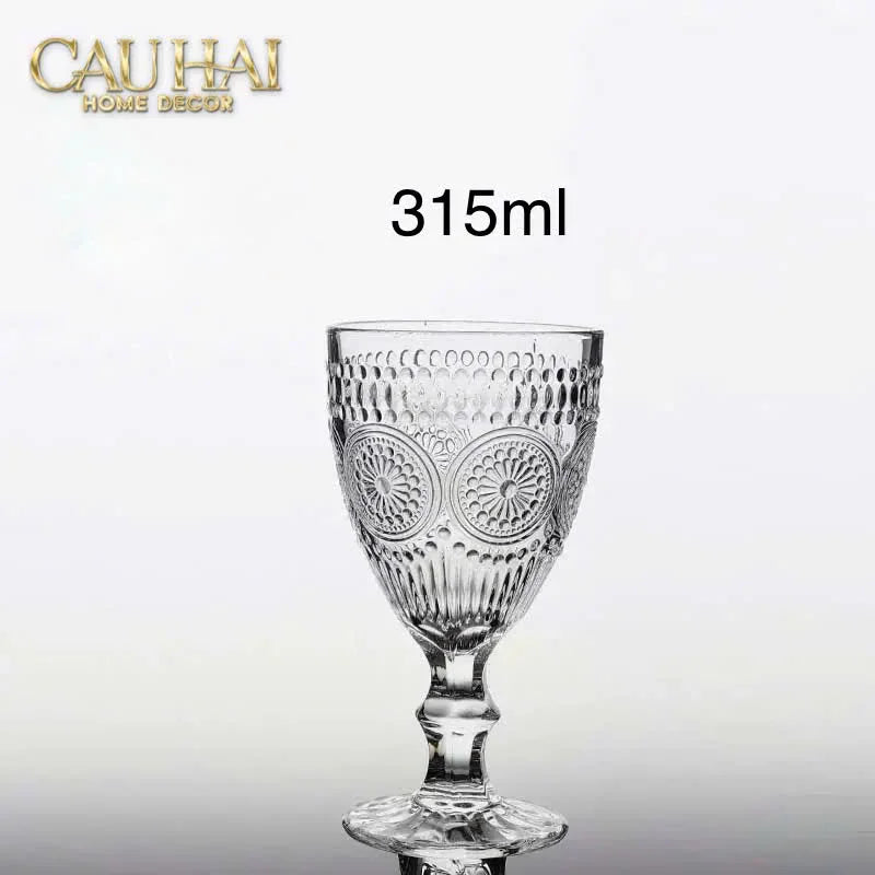 Set 2 Ly Thuỷ Tinh Timeless Goblet Four Elemental Divine Cristalleries Glasses 315ml-LY THỦY TINH-CẬU HAI HOME DECOR