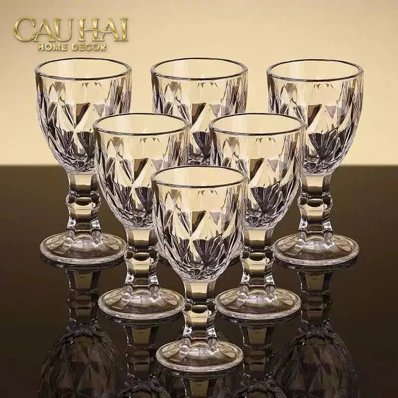 Set 2 Ly Thuỷ Tinh Timeless Goblet Four Elemental Divine Cristalleries Glasses 315ml-LY THỦY TINH-CẬU HAI HOME DECOR