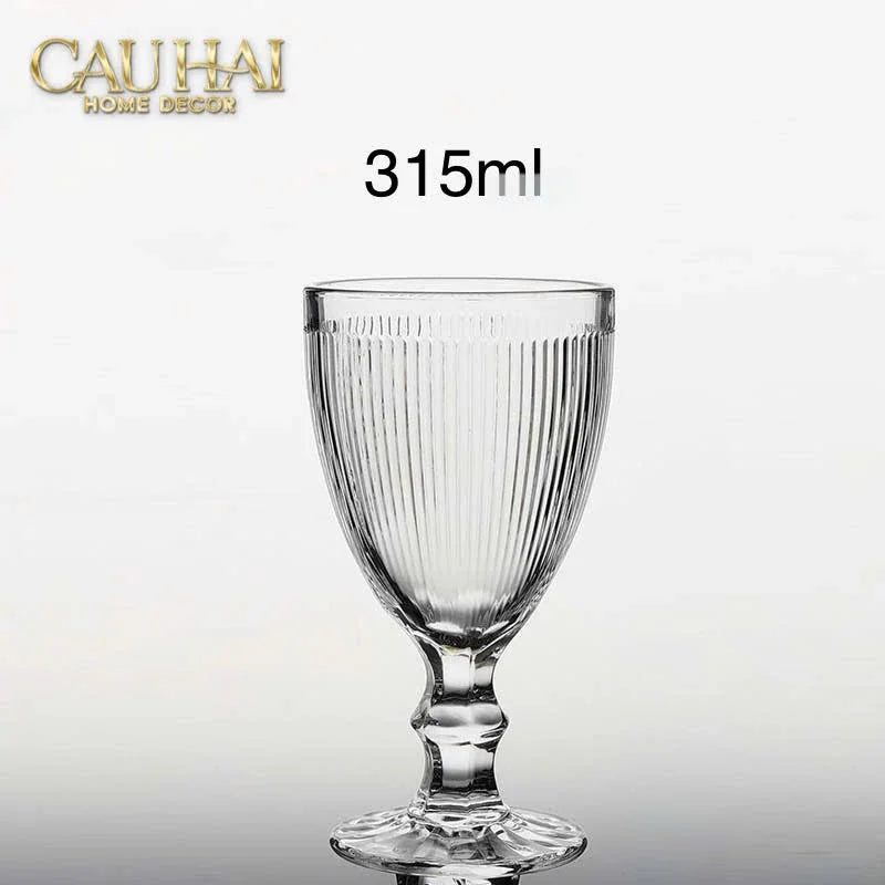 Set 2 Ly Thuỷ Tinh Timeless Goblet Four Elemental Divine Cristalleries Glasses 315ml-LY THỦY TINH-CẬU HAI HOME DECOR