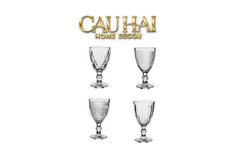 Set 2 Ly Thuỷ Tinh Timeless Goblet Four Elemental Divine Cristalleries Glasses 315ml-LY THỦY TINH-CẬU HAI HOME DECOR