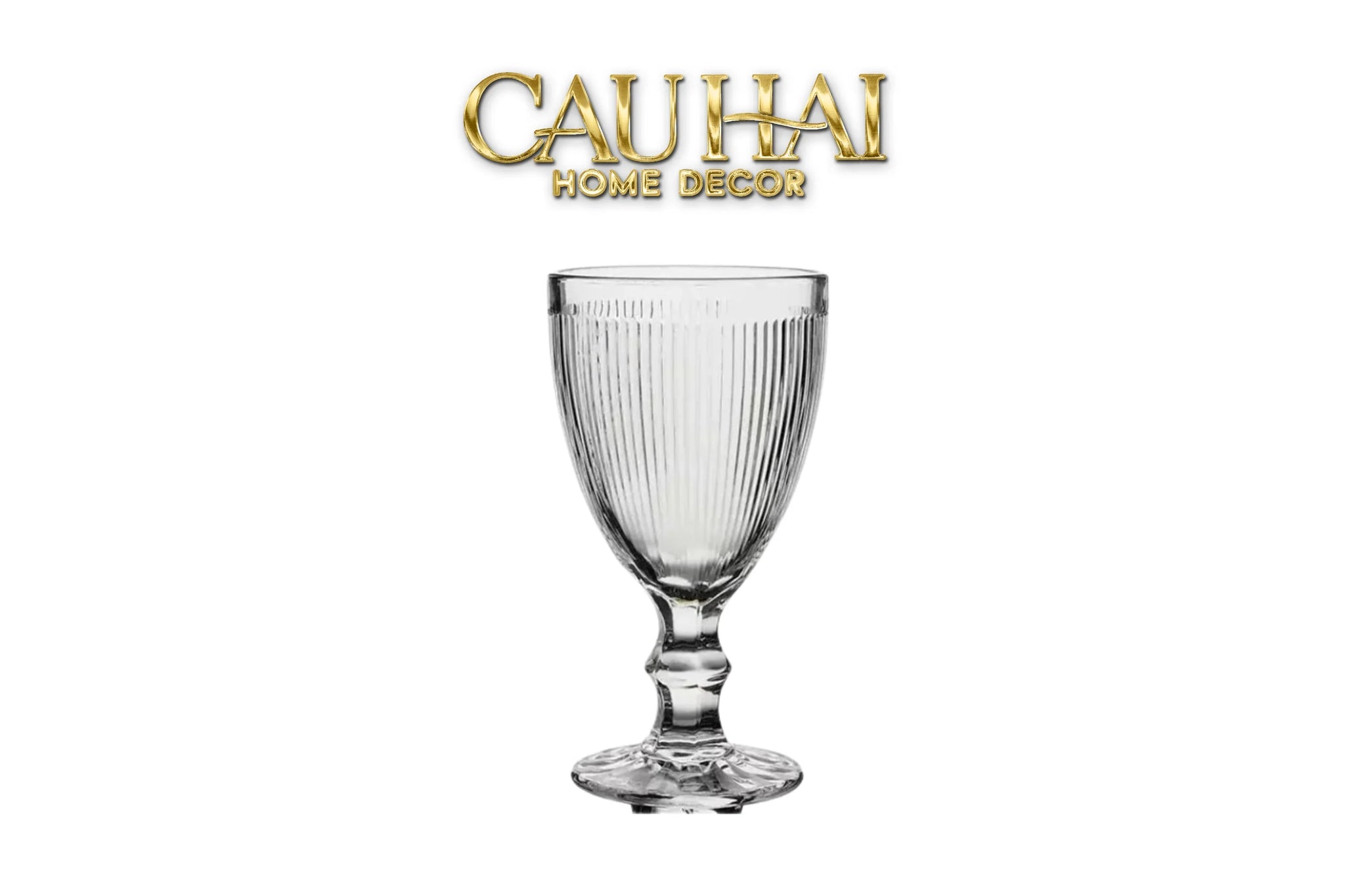 Set 2 Ly Thuỷ Tinh Timeless Goblet Four Elemental Divine Cristalleries Glasses 315ml-LY THỦY TINH-CẬU HAI HOME DECOR