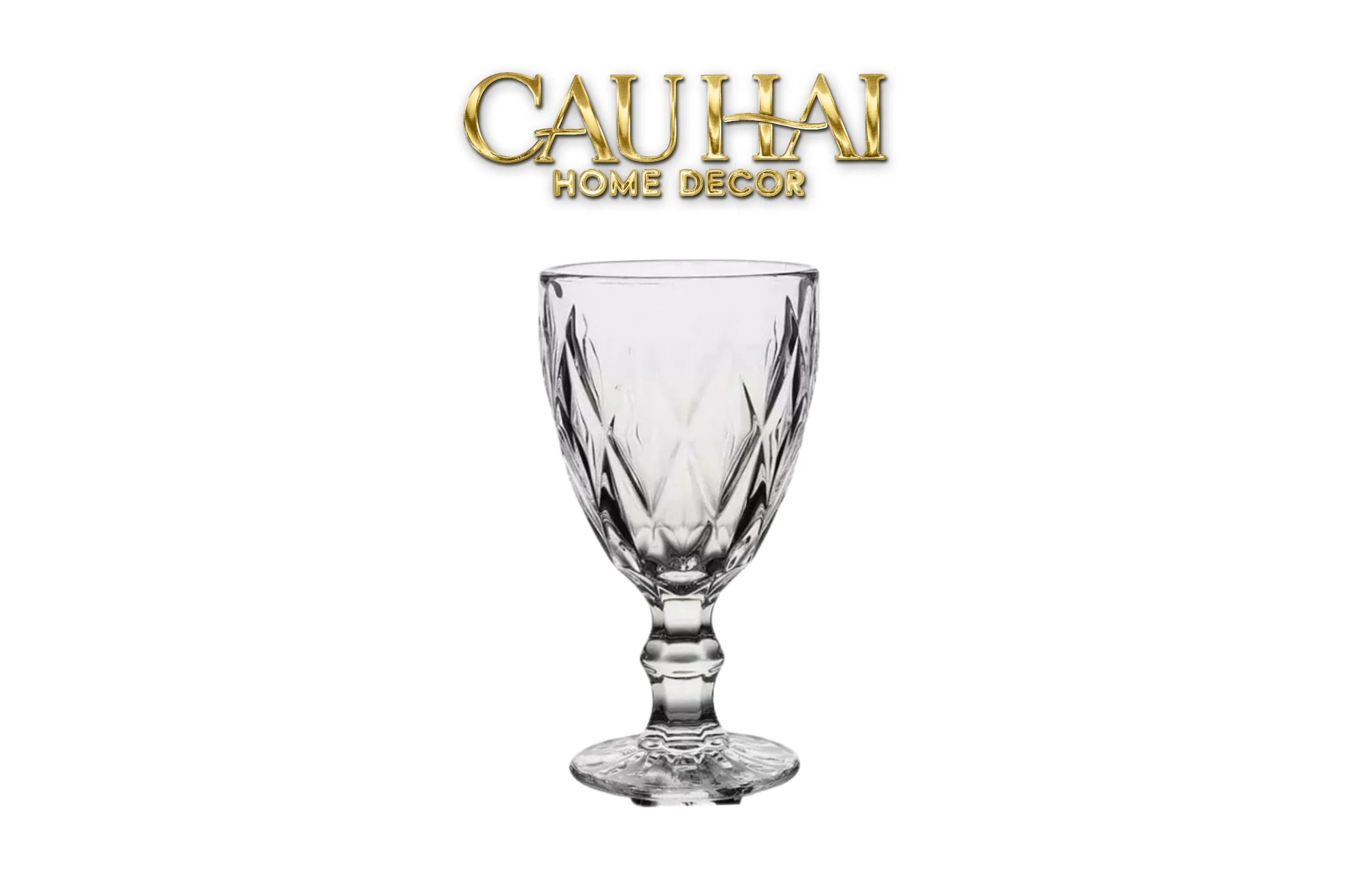 Set 2 Ly Thuỷ Tinh Timeless Goblet Four Elemental Divine Cristalleries Glasses 315ml-CẬU HAI HOME DECOR