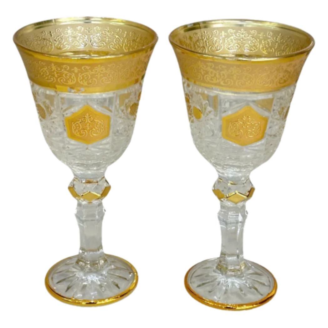 Set 2 Ly Vang Louis Royal D'Or 2pcs 9x18