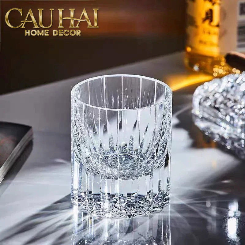 Set 2 Ly Whisky Pha Lê Cristalleries Westminster 220ml-LY THỦY TINH-CẬU HAI HOME DECOR-CẬU HAI HOME DECOR