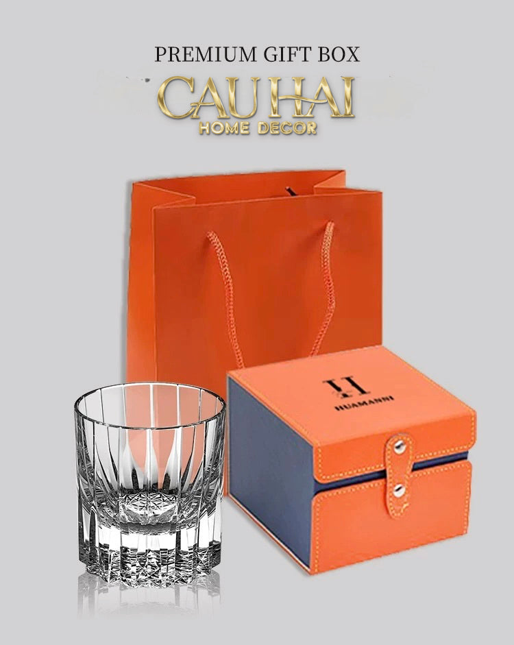 Set 2 Ly Whisky Pha Lê Cristalleries Westminster 220ml-LY THỦY TINH-CẬU HAI HOME DECOR-CẬU HAI HOME DECOR