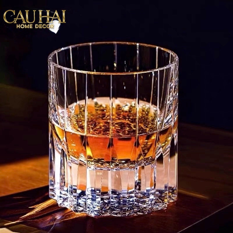 Set 2 Ly Whisky Pha Lê Cristalleries Westminster 220ml-LY THỦY TINH-CẬU HAI HOME DECOR-CẬU HAI HOME DECOR