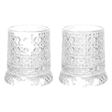 Set 2 Ly Whisky Thuỷ Tinh Đế Xoay - Prism Spin Glass Set 2pcs