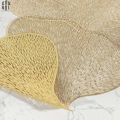 Set 2 Tấm Lót Bàn Ăn Ginkgo - Placemat Ginkgo-TẤM LÓT BÀN ĂN-CẬU HAI HOME DECOR