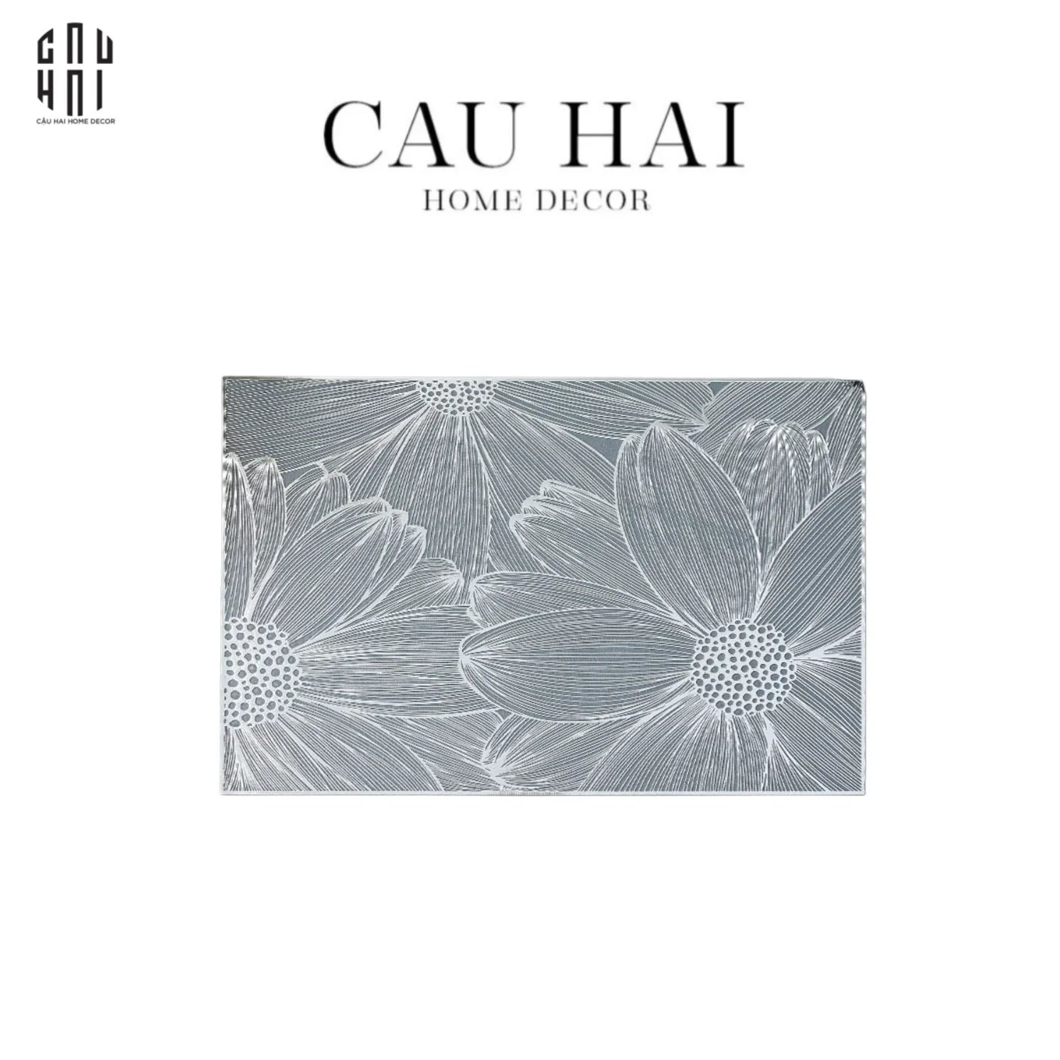 Set 2 Tấm Lót Bàn Ăn - Placemat Daisy-TẤM LÓT BÀN ĂN-CẬU HAI HOME DECOR