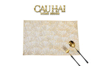 Set 2 Tấm Lót Bàn Ăn - Placemat Gilded Fan Pattern-TẤM LÓT BÀN ĂN-CẬU HAI HOME DECOR