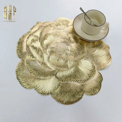 Set 2 Tấm Lót Bàn Ăn - Placemat Imperial Bloom-Hoa Lụa-CẬU HAI HOME DECOR