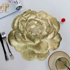 Set 2 Tấm Lót Bàn Ăn - Placemat Imperial Bloom-Hoa Lụa-CẬU HAI HOME DECOR