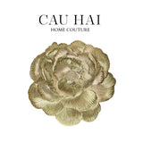 Set 2 Tấm Lót Bàn Ăn - Placemat Imperial Bloom-Hoa Lụa-Đối tác tại Trung Quốc theo từng đơn đặt hàng-CẬU HAI HOME DECOR