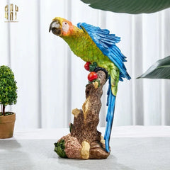 Set 2 Tượng Maison Jungle Parrot - Lovers-TƯỢNG TRANG TRÍ-CẬU HAI HOME DECOR
