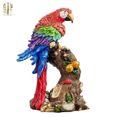 Set 2 Tượng Maison Jungle Parrot - Lovers-TƯỢNG TRANG TRÍ-CẬU HAI HOME DECOR