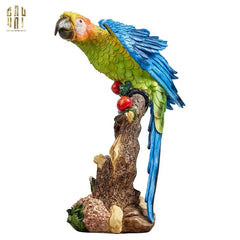 Set 2 Tượng Maison Jungle Parrot - Lovers-TƯỢNG TRANG TRÍ-CẬU HAI HOME DECOR