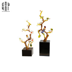 Set 2 Tượng Sakura-TƯỢNG TRANG TRÍ-CẬU HAI HOME DECOR