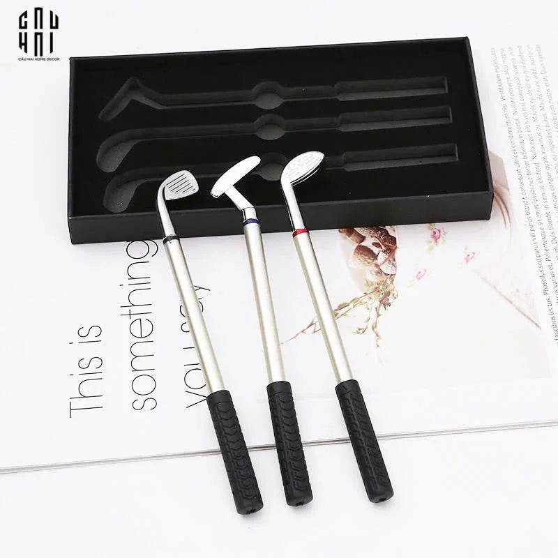 Set 3 Bút Boss’S Signature Golfer - Regular Version-TƯỢNG TRANG TRÍ-CẬU HAI HOME DECOR