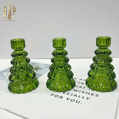 Set 3 Đế Nến Vert Tree Fw25-CẬU HAI HOME DECOR
