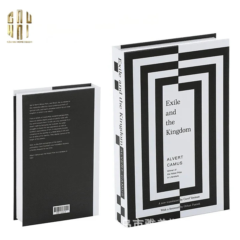 Set 3 Sách Blanc Ou Noir-SÁCH TRANG TRÍ-CẬU HAI HOME DECOR