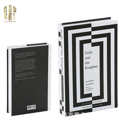 Set 3 Sách Blanc Ou Noir-SÁCH TRANG TRÍ-CẬU HAI HOME DECOR