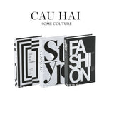 Set 3 Sách Blanc Ou Noir-SÁCH TRANG TRÍ-CẬU HAI HOME DECOR