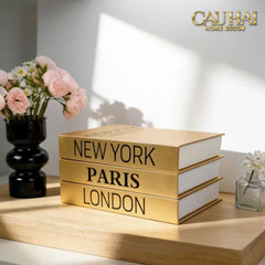 Set 3 Sách Mô Hình Metropolitan Icons-CẬU HAI HOME DECOR
