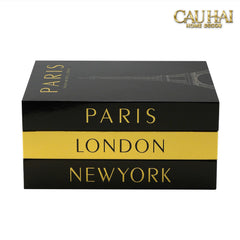 Set 3 Sách Mô Hình Prestige Metropolitan-CẬU HAI HOME DECOR