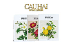 Set 3 Sách Photobook Van Redouté-SÁCH TRANG TRÍ-CẬU HAI HOME DECOR