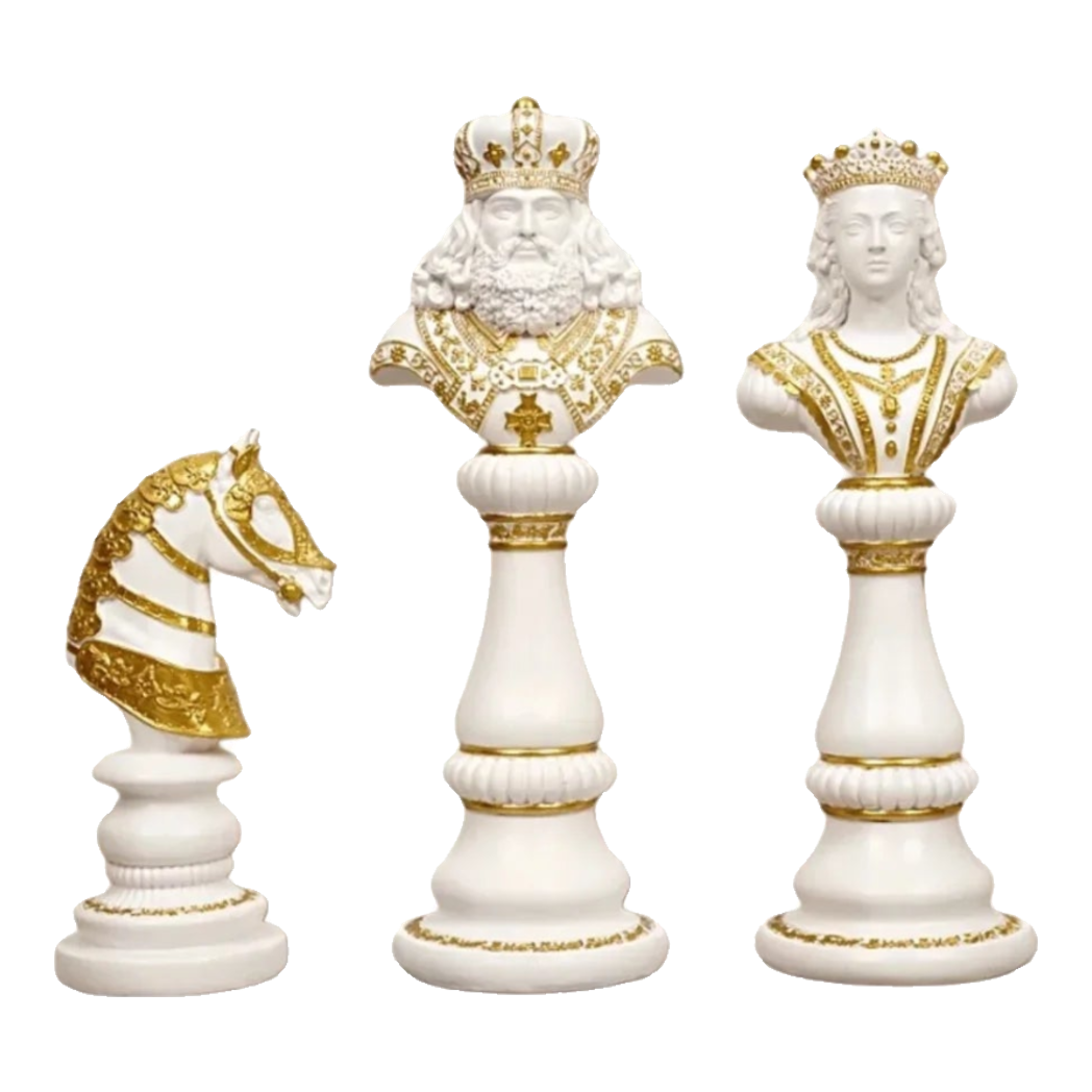 Set 3 Tượng Cờ Vua Chessboard Classique Majestic