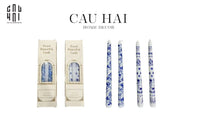 Set 4 Cây Nến Indochine - Flower-Hoa Lụa-CẬU HAI HOME DECOR