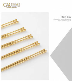 Set 4 Đôi Đũa Glamour - Glamour Chopsticks Set 4Pcs ( Shining )-Dinner Cutlery Set Dao Muỗng Nĩa-CẬU HAI HOME DECOR
