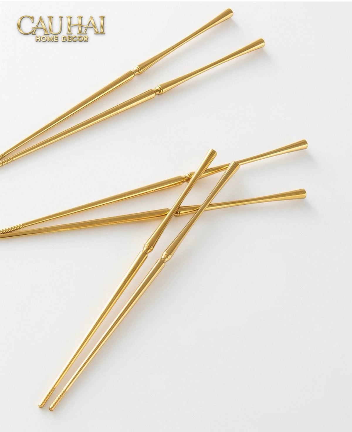 Set 4 Đôi Đũa Glamour - Glamour Chopsticks Set 4Pcs ( Shining )-Dinner Cutlery Set Dao Muỗng Nĩa-Đối tác tại Trung Quốc theo từng đơn đặt hàng-CẬU HAI HOME DECOR