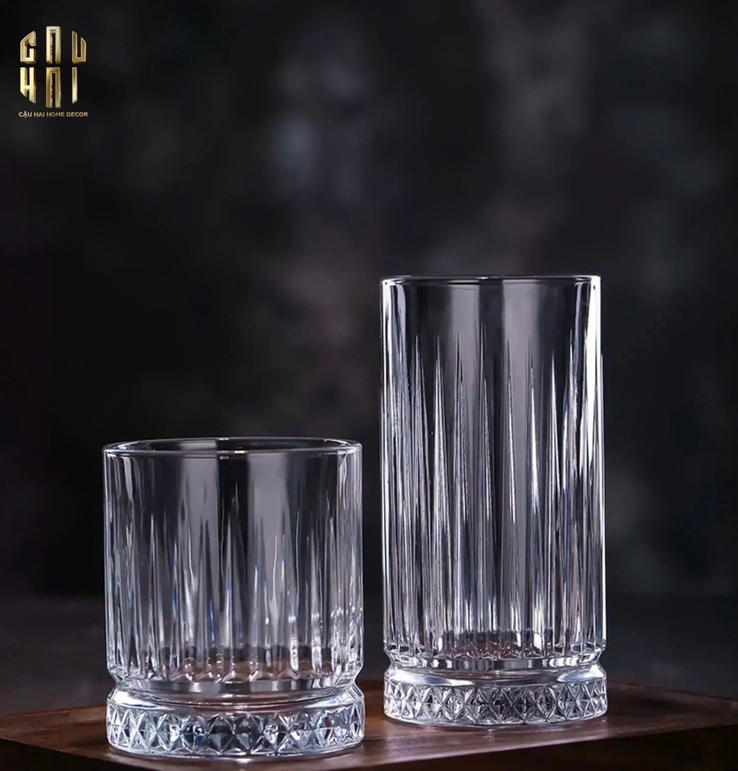 Set 4 Ly Cocktails Thuỷ Tinh Richard Cristallerie Atélier 360Ml - With Box-LY THỦY TINH-CẬU HAI HOME DECOR