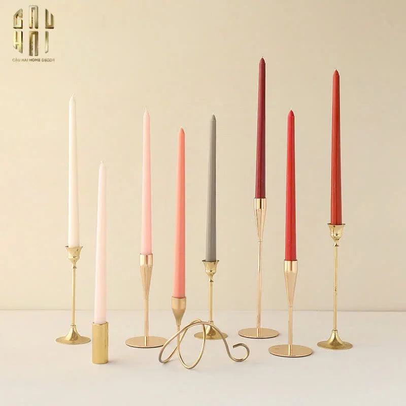 Set 4 Nến Gradation Taper - Blue/Green/Pink/Emerald-NẾN TRANG TRÍ-CẬU HAI HOME DECOR