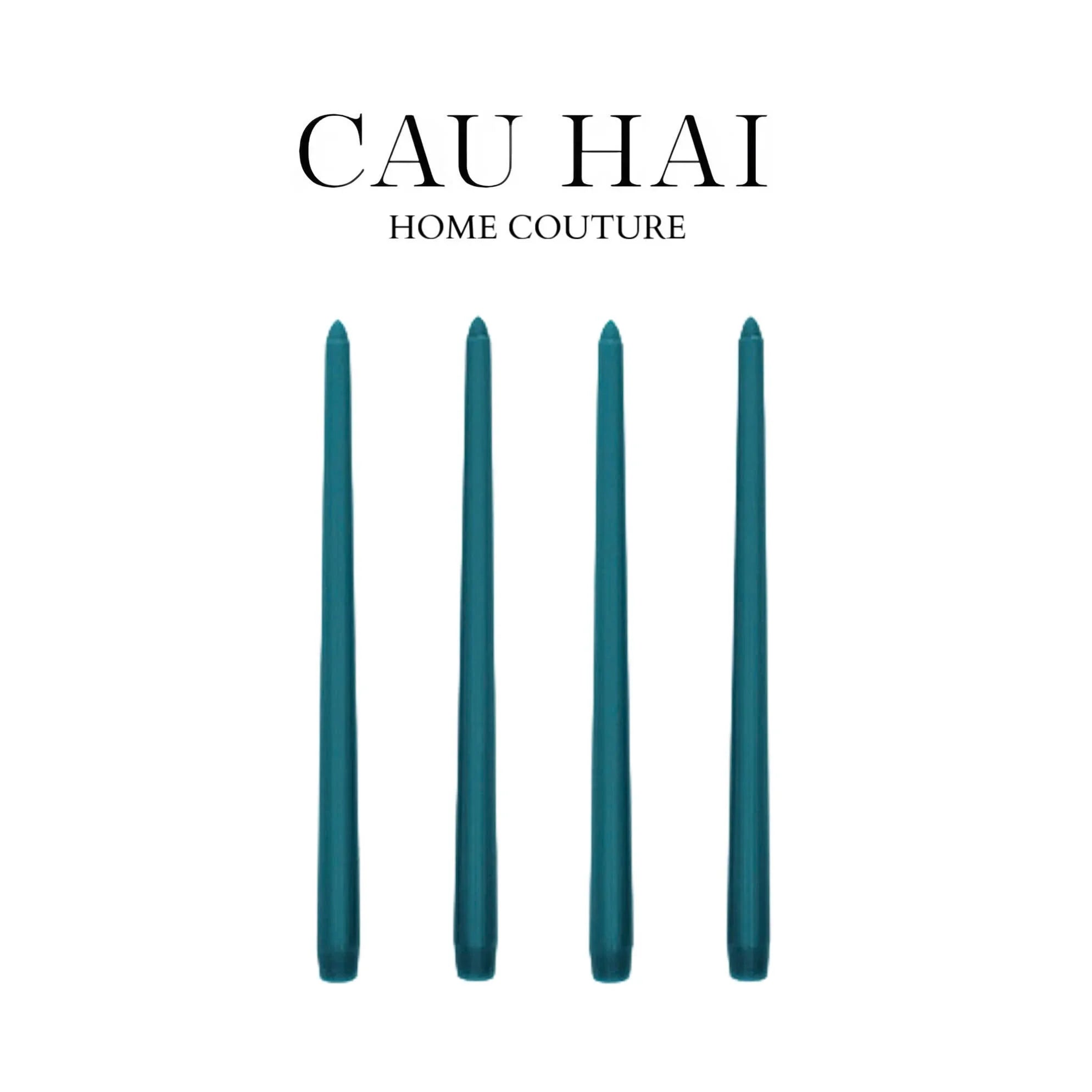 Set 4 Nến Gradation Taper - Blue/Green/Pink/Emerald-NẾN TRANG TRÍ-CẬU HAI HOME DECOR