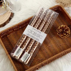 Set 4 Nến Taper Cao Cấp – Decor Sang Trọng Cho Không Gian Sống-NẾN TRANG TRÍ-CẬU HAI HOME DECOR