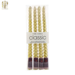 Set 4 Nến Taper Cao Cấp – Decor Sang Trọng Cho Không Gian Sống-NẾN TRANG TRÍ-CẬU HAI HOME DECOR