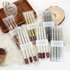 Set 4 Nến Taper Cao Cấp – Decor Sang Trọng Cho Không Gian Sống-NẾN TRANG TRÍ-CẬU HAI HOME DECOR