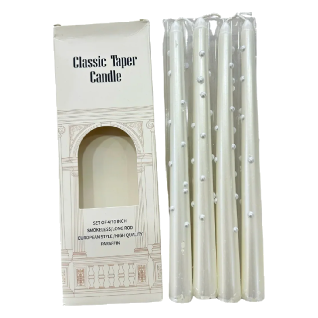 Set 4 Nến Thơm Pearl Radiance 4pcs-NẾN TRANG TRÍ-CẬU HAI HOME DECOR