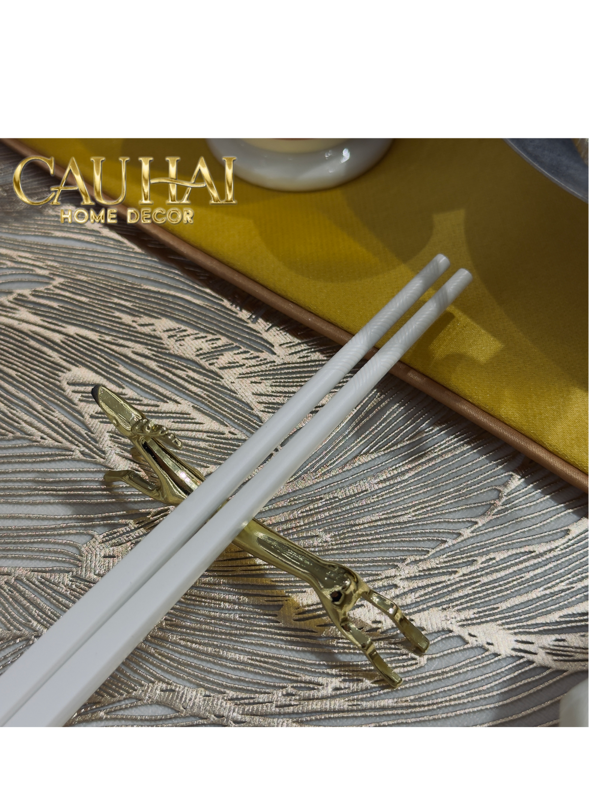 Set 5 Đôi Đũa Sợi Thuỷ Tinh - Love Heart Antibacterial Chopsticks 24cm-Dinner Cutlery Set Dao Muỗng Nĩa-Đối tác tại Trung Quốc theo từng đơn đặt hàng-CẬU HAI HOME DECOR