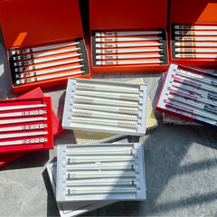 Set 6 Đôi Đũa Sứ Maxi Cannage Couture Ceramic Chopsticks Set-Dinner Cutlery Set Dao Muỗng Nĩa-CẬU HAI HOME DECOR