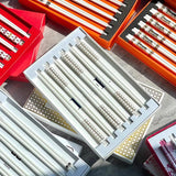 Set 6 Đôi Đũa Sứ Maxi Cannage Couture Ceramic Chopsticks Set-Dinner Cutlery Set Dao Muỗng Nĩa-Đối tác tại Trung Quốc theo từng đơn đặt hàng-CẬU HAI HOME DECOR