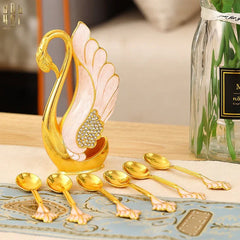 Set 6 Muỗng Swanlux-Dinner Cutlery Set Dao Muỗng Nĩa-CẬU HAI HOME DECOR
