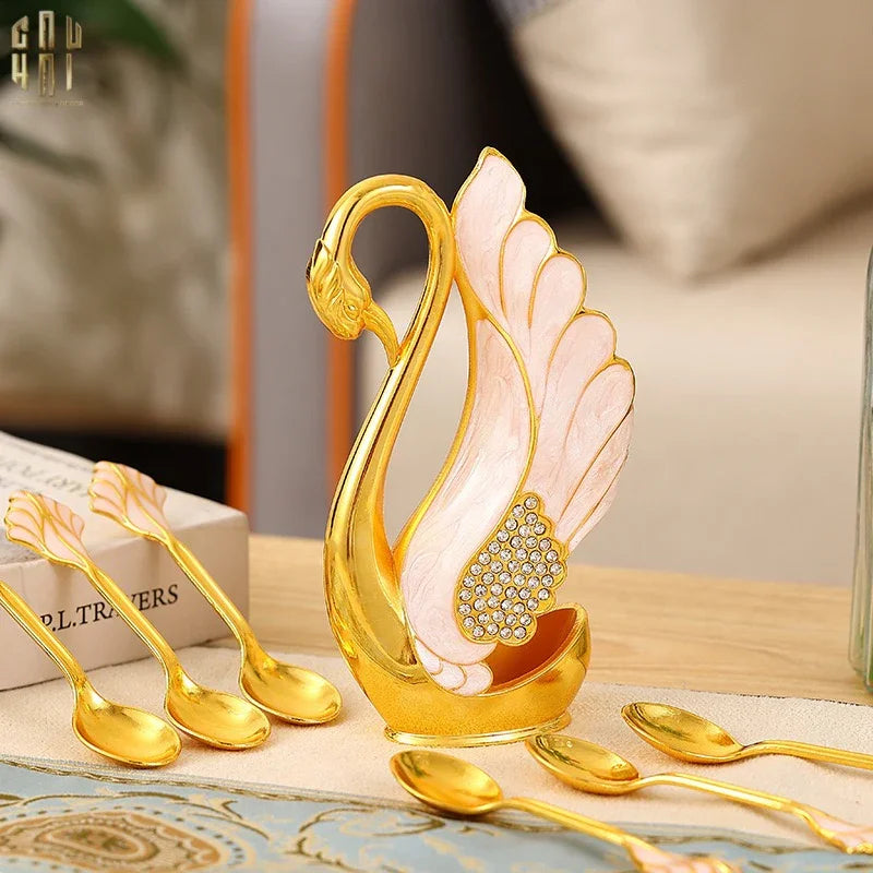 Set 6 Muỗng Swanlux-Dinner Cutlery Set Dao Muỗng Nĩa-CẬU HAI HOME DECOR